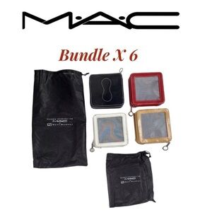 Rare NWT MAC by Matt Murphy X 6 Cosmetic Bag Lot
